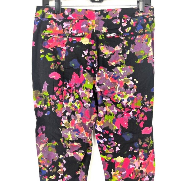 W118 by Walter Baker Womens Size S Floral Dustin Cropped Moto Jeans Pants 1117H - Picture 6 of 11